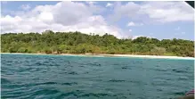  ?? AKHIRMAN/KENDARI POS ?? KAYA POTENSI: Pulau Pendek punya pantai berpasir putih yang elok.