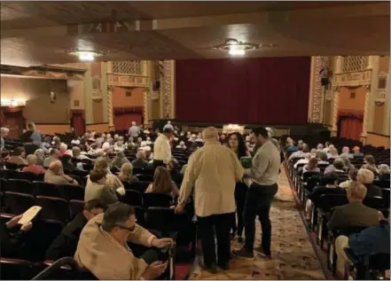  ?? PHOTO PROVIDED ?? A look inside the historic Capitol Theatre in Rome