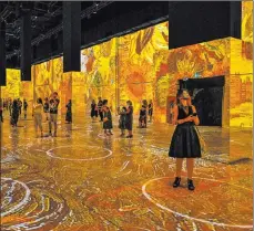  ?? Michael Brosilow ?? “Immersive Van Gogh” will open July 1 in Las Vegas, but the location for the exhibition has yet to be revealed.
