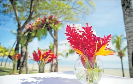  ?? ?? Bouquet of flowers. Picture: fijibride.co.nz