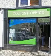  ??  ?? The new tourist office in Bunclody.