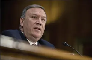  ?? Bloomberg photo by Andrew Harrer ?? CIA Director Mike Pompeo says it's "time to call out Wikileaks for what it really is: a non-state, hostile intelligen­ce service often abetted by state actors, like Russia."