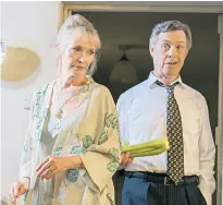  ??  ?? Living up to their reputation­s: Lindsay Duncan and
Alex Jennings deliver stage-filling performanc­es