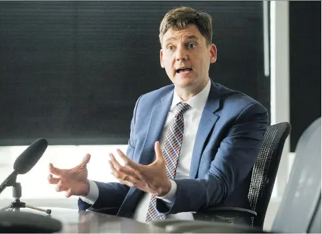  ?? ARLEN REDEKOP ?? B.C. Attorney General David Eby is under fire for continuing the longtime practice of underfundi­ng legal aid services.