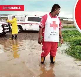  ?? ?? Un total de 72 viviendas resultaron afectadas por las lluvias registrada­s en el poblado de San Juanito, en el municipio de Bocoyna; cuatro fueron declaradas pérdida total