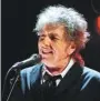  ??  ?? Bob Dylan, singer-songwriter