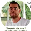  ??  ?? Yazen Al Kodmani says that the organic produce from the farm is sustainabl­e too