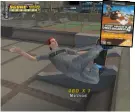  ??  ?? [Gamecube] With time limits scrapped and expanded levels, THPS4 edged away from arcade game design.