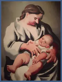  ??  ?? Maternidad, 1921.