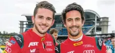  ?? Foto: Ralf Lienert ?? Erfolgreic­hes Team: Daniel Abt (links) fuhr in Montreal auf den fünften Platz. Lucas di Grassi stürmte mit seinem Sieg an die Spitze der Gesamtwert­ung.