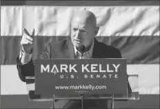  ??  ?? THE RACE TO FINISH JOHN MCCAIN’S LAST TERM IN THE SENATE is one of the hottest tickets in U.S. politics this November, but there’s likely to be little fanfare in next week’s primary. Retired astronaut Mark Kelly (left) has only a write-in opponent for the Democratic nomination, while conservati­ve firebrand Daniel McCarthy (right) has struggled to mount a vigorous challenge to Republican incumbent Martha McSally (middle).