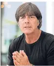  ?? FOTO: DPA ?? Joachim Löw bei der WM-Vorbereitu­ng in Eppan in Italien.