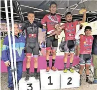  ??  ?? El ciclista de Power Motion, Abdul Ponce Flores, fue el monarca en el Campeonato Estatal Elite de Coahuila.