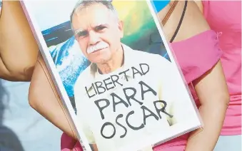  ??  ?? En la historia de Puerto Rico, Oscar López Rivera es el prisionero político que ha estado preso por más tiempo.