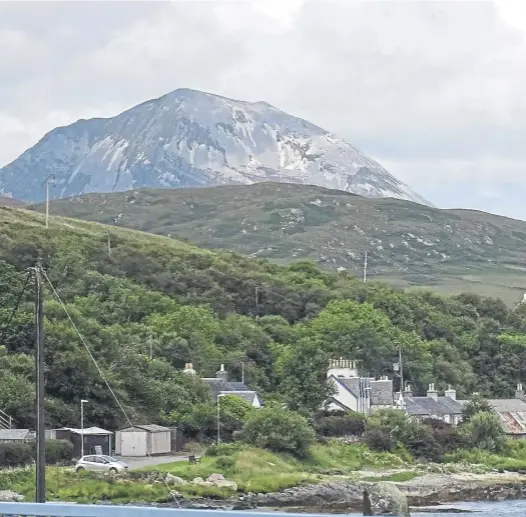  ?? ?? Ten new houses have been approved in principle for Craighouse, the main settlement on the isle of Jura, with the proposals meeting significan­t opposition locally given their impact on the feel and look of the island and infrastruc­ture.