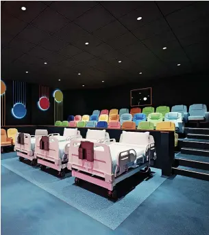  ?? ?? ● Inside the new cinema planned for Alder Hey Children’s Hospital