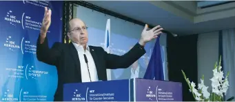  ??  ?? FORMER DEFENSE MINISTER Moshe Ya’alon: If Hezbollah attacks, it will be because Tehran decided it should.