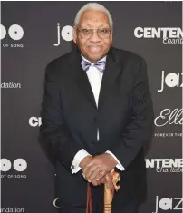  ?? (Michael Loccisano/Getty Images for Jazz At Lincoln Center/TNS) ?? PIANIST ELLIS MARSALIS attends the Jazz at Lincoln Center 2017 Gala ‘Ella at 100: Forever the First Lady of Song’ in 2017 in New York City.