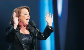  ?? NORMAND BLOUIN/ THE GAZETTE ?? Kathleen Madigan: looking at the economy, a birthday party clown’s view of mortgages.
