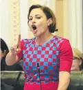  ?? Deputy Premier Jackie Trad. ??