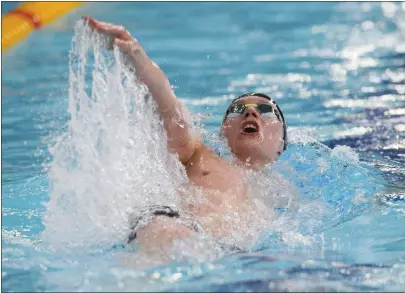  ??  ?? Duncan Scott won the 200m IM in Edinburgh but is confident he has got even more to come
