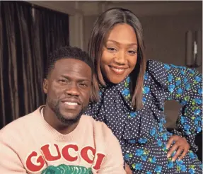  ?? ROBERT DEUTSCH/USA TODAY ?? Longtime friends Kevin Hart and Tiffany Haddish co-star in “Night School.”