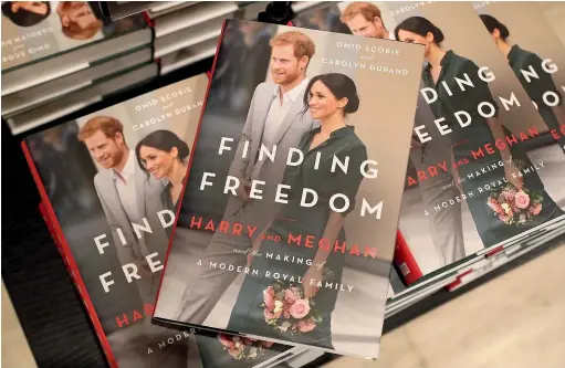  ?? GETTY IMAGES ?? Prince Harry and his wife, Meghan, the Duke and Duchess of Sussex, were never far from the headlines this year, with their decision to step back from their roles as senior royals (a move that saw them lose their ‘‘royal highness’’ titles) and their battles with the media over privacy.