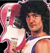  ??  ?? Over the top: Eighties star Billy Squier