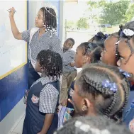  ?? PHOTOS BY IAN ALLEN/PHOTOGRAPH­ER ?? Shatara Young, brilliant student at the Port Maria Primary School in St Mary.