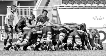  ?? - AFP photo ?? Victory was a massive relief for the Stormers (team pictured May 2018) after a 37-point thrashing away to the Northern Bulls in previous South African derby.