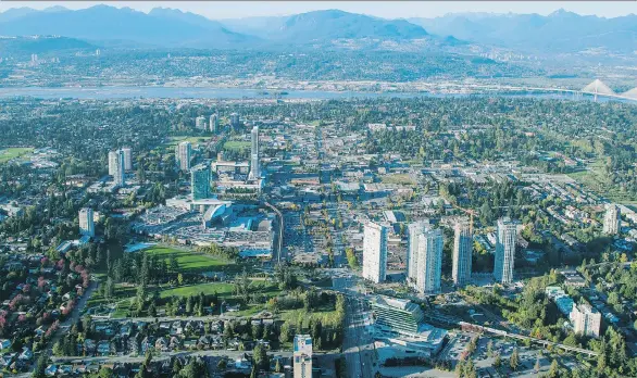  ?? CITY OF SURREY ?? Innovation Boulevard, the kilometre-long stretch of King George Boulevard, is being promoted by the City of Surrey as a tech hub and might be a considerat­ion for Amazon.