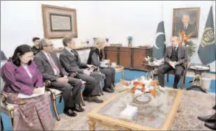 ?? -APP ?? ISLAMABAD
Ms. Inger Andersen, Executive Director of the United Nations Environmen­t Programme (UNEP) calls on Prime Minister Muhammad Shehbaz Sharif.