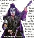  ?? Foto: dpa ?? Gene Simmons