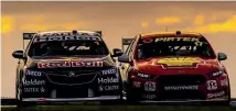  ?? PHOTO: GETTY IMAGES ?? Jamie Whincup (left) is overtaken by Scott McLaughlin during the Supercars Phillip Island 500 event in Australia.