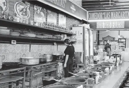  ?? FOTOS: LEÓN ALVARADO ?? Comedor Las Margaritas, donde se sirven los tacos de alacrán