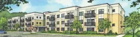  ?? PROVIDED VIA CITY OF ROCHESTER ?? A 52-unit multi-family developmen­t, conditiona­lly approved in 2022 for 29 Wadleigh Road in Rochester is under new ownership and plans could be changed.