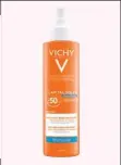  ??  ?? Vichy Capital Soleil 50+ (7,25 €/125 ml).