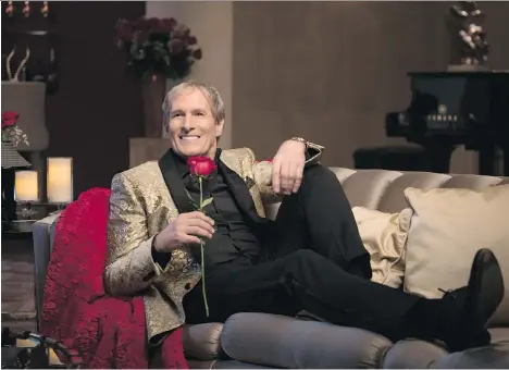  ??  ?? Michael Bolton’s Big, Sexy Valentine’s Day Special, airing on Netflix, features plenty of guest stars and power ballads.