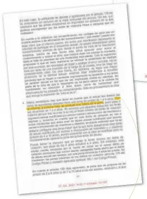  ?? // ABC ?? Reproducci­ón de la memoria de la ley del ‘solo sí es sí’ donde Igualdad analiza la reforma de las penas, y reconoce su rebaja para varios delitos. Este recorte permite ahora las excarcelac­iones de agresores