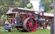  ??  ?? Antique steam engines, tractors and cars will be in operation and on display at the 2018 Hay Creek Festival.