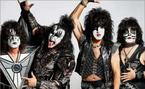  ?? PHOTO COURTESY OF JEN ROSENSTEIN/KISS ?? The farewell tour for Kiss will be in Philadelph­ia in March.