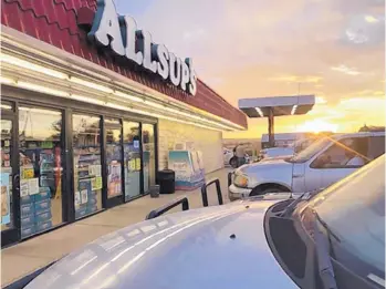  ?? CURRENT-ARGUS ?? An Allsup’s convenienc­e store in Carlsbad. The Clovis-based chain was sold to Yesway this week.