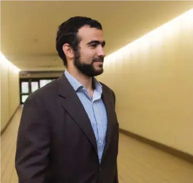 ?? AMBER BRACKEN/THE CANADIAN PRESS FILE PHOTO ?? Leave the young Omar Khadr alone to establish himself after the mental anguish he received, Abubakar N. Kasim of Toronto writes. “No amount of money will make it go away.”