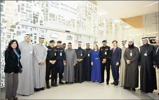  ?? KUNA photo ?? Kuwait Airways launches the transit hall in passenger terminal (T4).