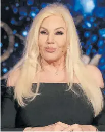  ??  ?? Complicida­d. Susana aprovechó su vínculo con Mirtha para aclarar: “No soy agresiva, sino amor total”.