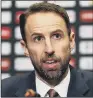  ??  ?? GARETH SOUTHGATE: Called up Tammy Abraham for matches with Germany and Brazil.