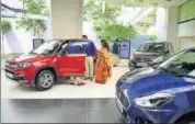 ?? MINT/FILE ?? Maruti Suzuki on Friday reported a profit of ₹2,484 crore for the fiscal second quarter ended September 30