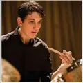  ?? ?? Miles Teller fue Andrew en “Whiplash”.