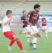  ??  ?? Luiz Adriano, 28 anni, in azione