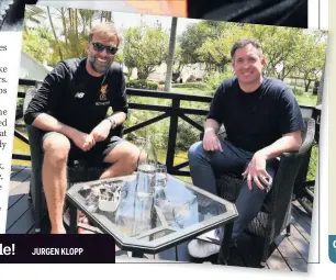  ??  ?? JURGEN KLOPP